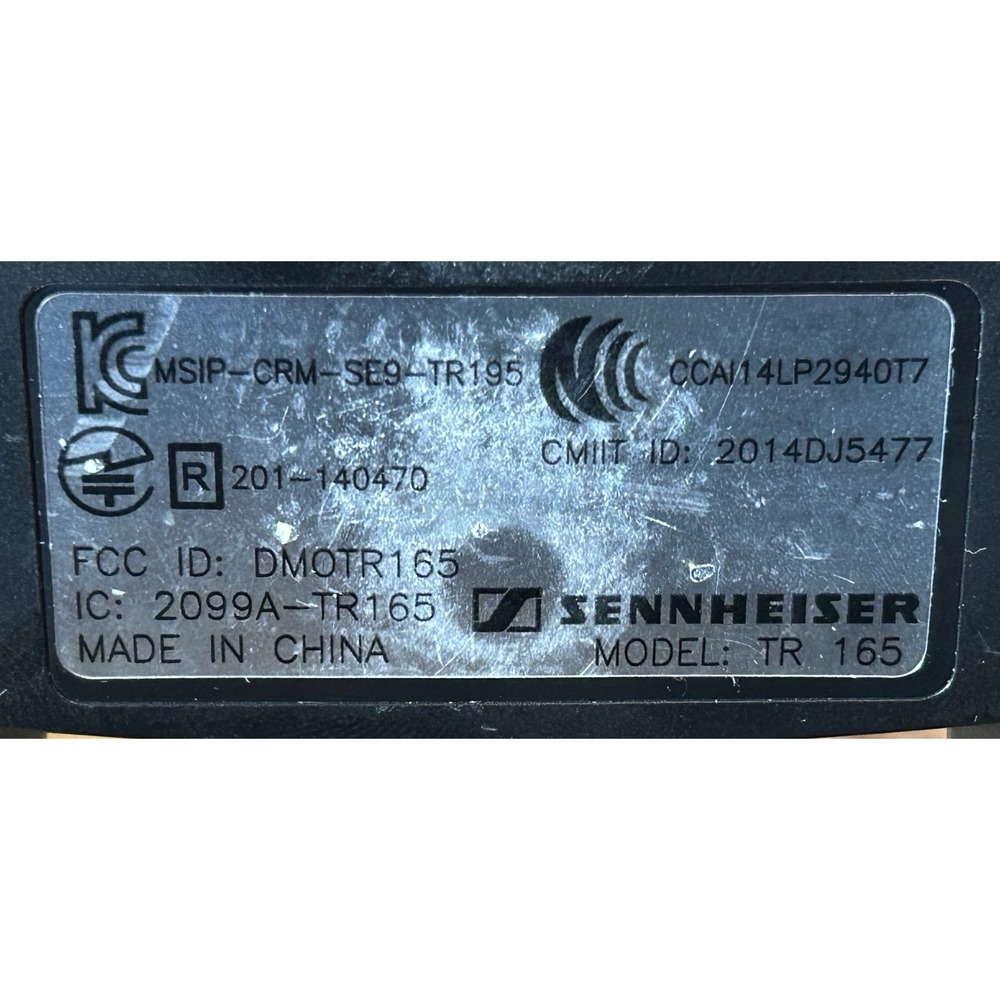 Sennheiser RS 165 / HDR 165 Wireless TV Headphones w/ TR 165 Transmitter Tested - Picture 6 of 13